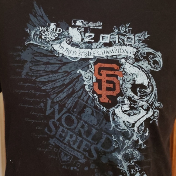 S.F. Giants championship T-shirt 2010 - Picture 2 of 4